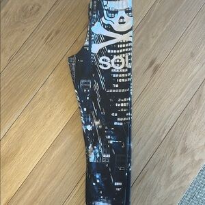 Zara Terez SoulCycle Black and White Leggings